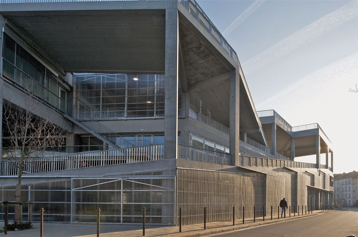 Architectuurschool in Nantes door Lacaton &amp; Vassal