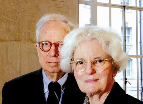 Robert Venturi en zijn echtegenote Denise Scott Brown
