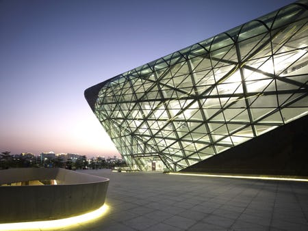 Operagebouw in Guangzhou (China) door Zaha Hadid