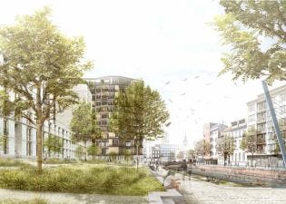 Lelijkste gebouw van Gent krijgt make-over van Coussée Goris