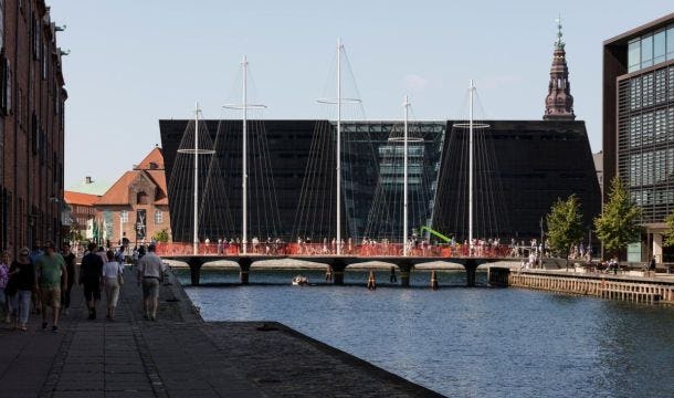 Cirkelbroen brug in Kopenhagen door Studio Olafur Eliasson