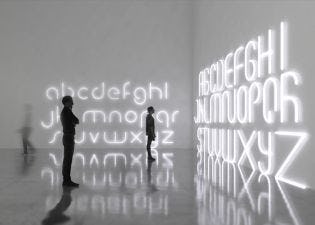 Design van de week: Alphabet of Light door BIG