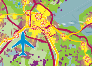 Mobiliteistkaart van Ton Venhoeven