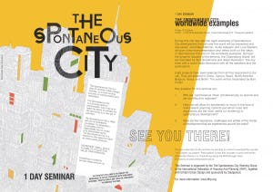 Spontaneous City Seminar: Worldwide Examples