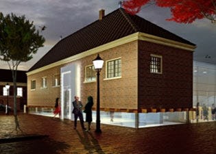 Koetshuis Drents museum teruggeplaatst