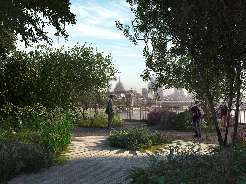 VvdW - VR preview Thomas Heatherwick Garden Bridge