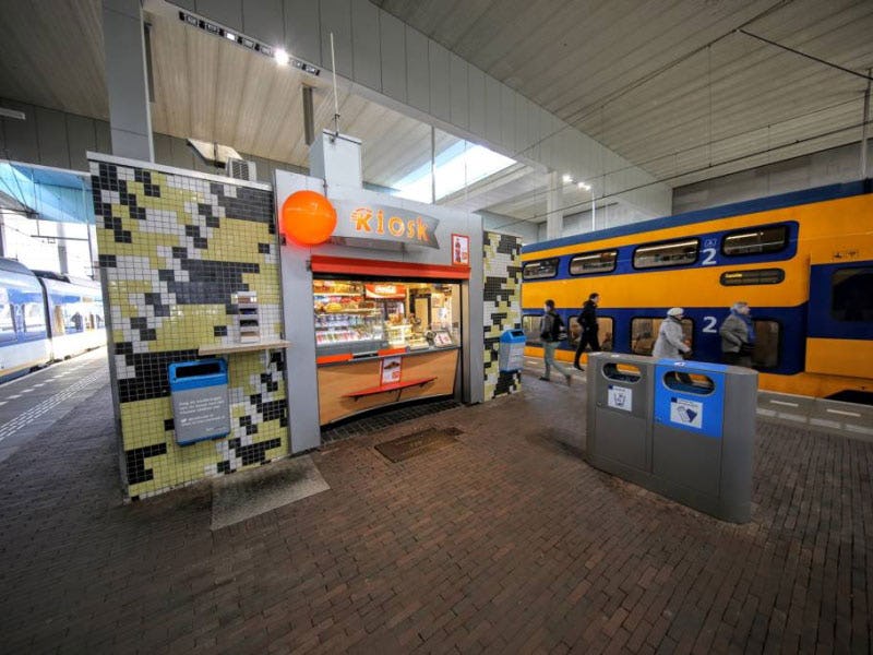 Bijzondere kiosken Station Breda behouden