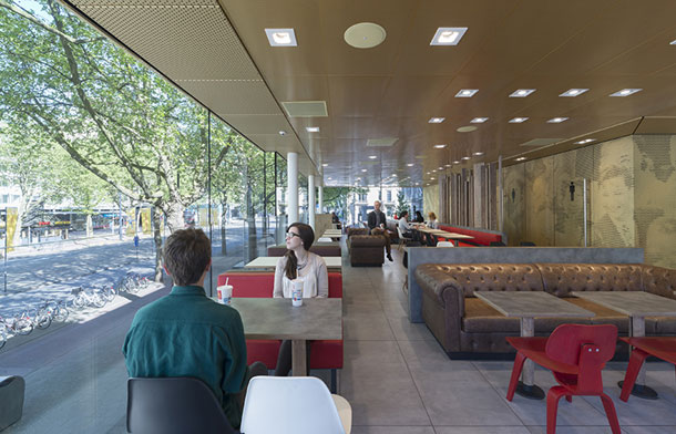 McDonalds door MEI Architects