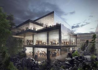 Ole Scheeren toont ontwerp Guardian Art Center in Beijing