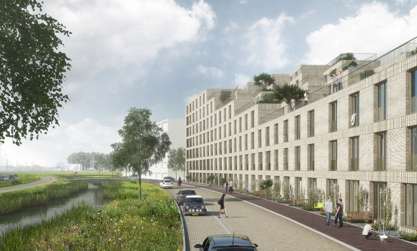 Smiley Ridderkerk Studentenwoningen Smiley, Blok 29A in Amsterdam