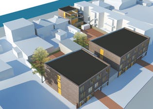 Nieuw wooncomplex voor starters in Zuilen