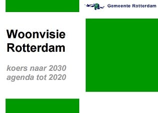 16,9 procent van Rotterdammers stemt over woonreferendum