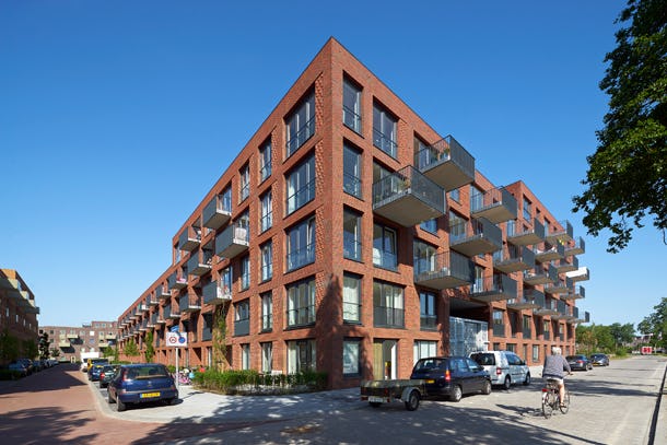 Appartementencomplex Typhoon in Groningen door de Zwarte Hond is de winnaar van de VKG Architectuurprijs Nieuwbouw 