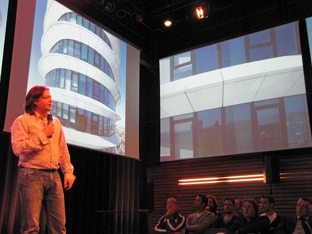 Meet de Architect voor het eerst in Pakhuis De Zwijger Amsterdam