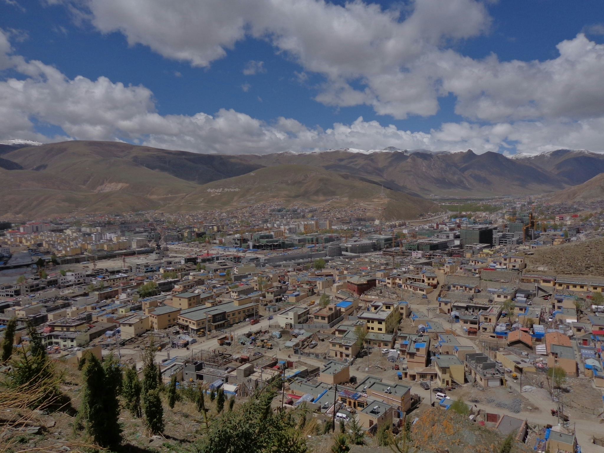 Wederopbouw in Tibet