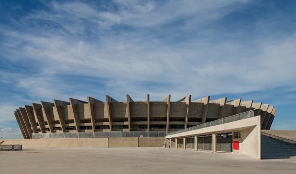 Mineirão stadion - modernistisch pareltje