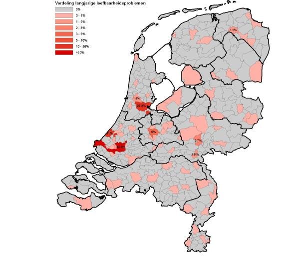 Nederland in drie jaar niet minder leefbaar geworden