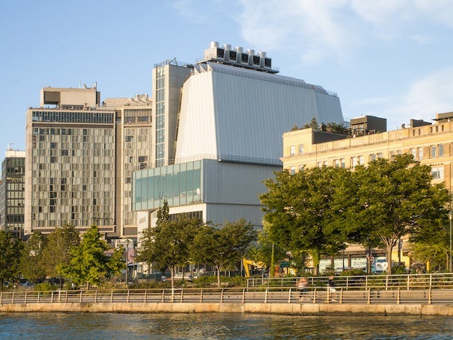 Renzo Piano ontwerpt nieuw gebouw voor Whitney Museum New York