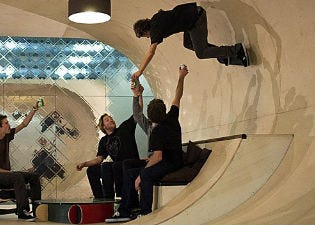 Villa voor pro skateboarder
