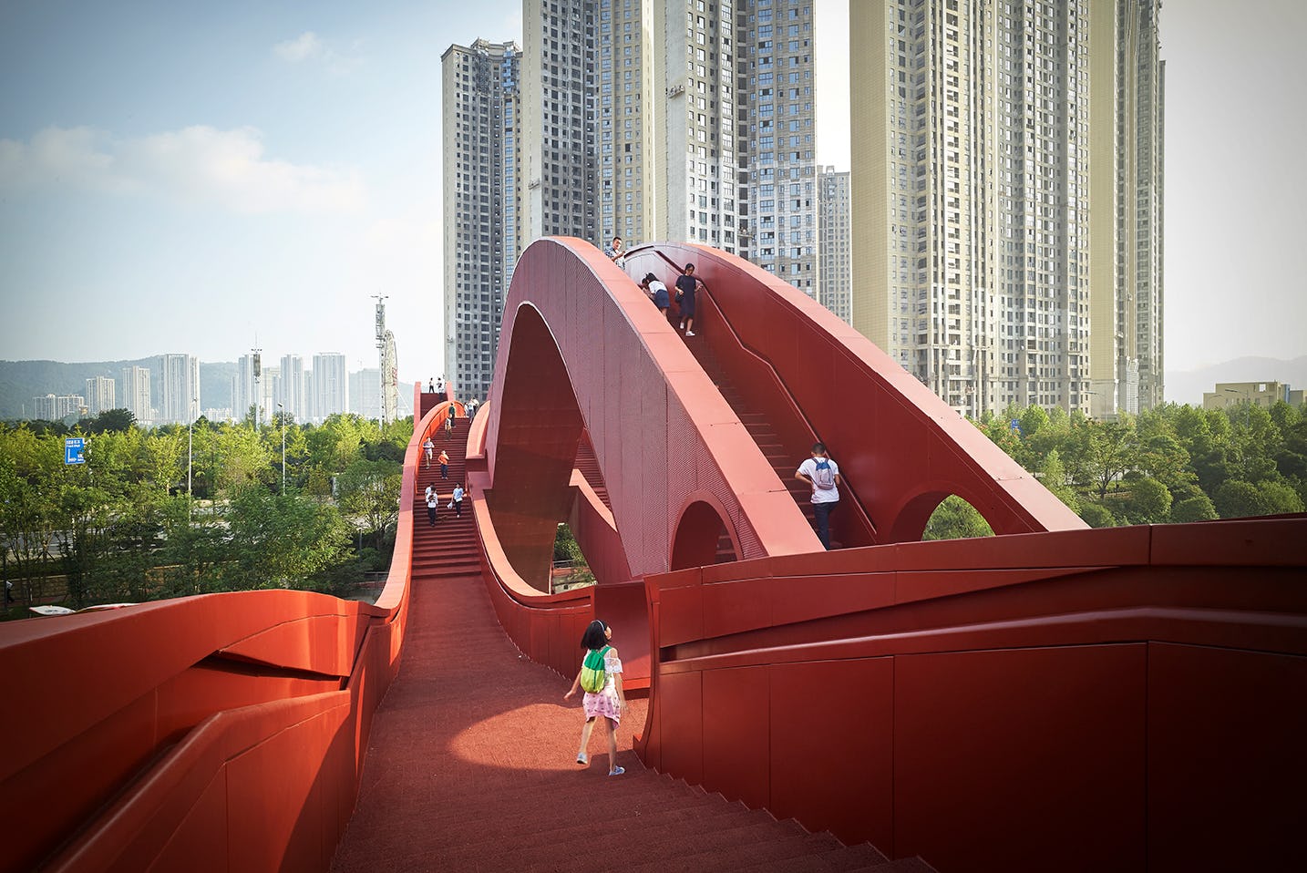 Lucky Knot van NEXT architects China versterkt beleving