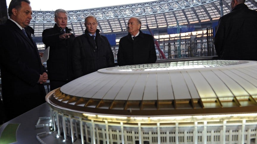 Rusland schroeft budget WK 2018 opnieuw terug