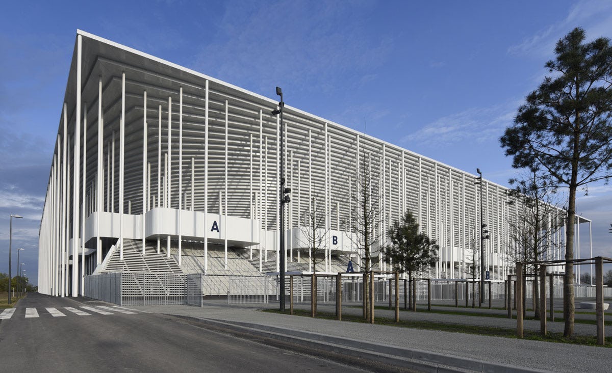 Nouveau Stade de Bordeaux door Herzog &amp; de Meuron