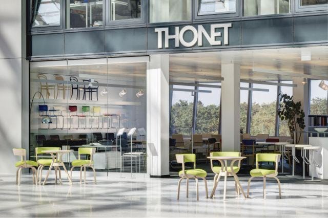 Thonet opent showroom op luchthaven Frankfurt