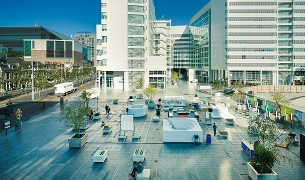 ZUS ontwerpt modern Agora voor Spui Den Haag