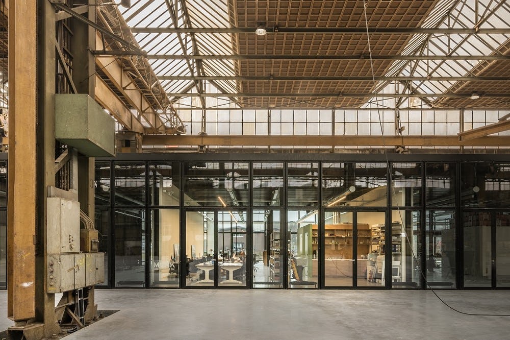 Werkspoorkathedraal Utrecht door monk architecten, de winnaar van de Rietveldprijs 2017. Beeld Peter Cuypers