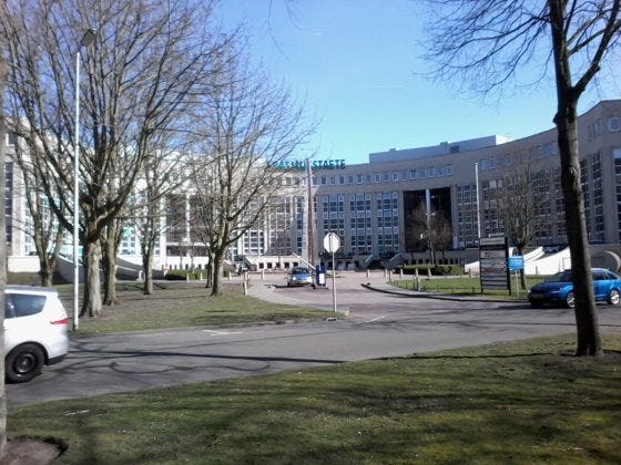 Het grootste kantoorpand van Brainpark 1, Erasmusstaete. Deels in gebruik bij medische dienstverleners