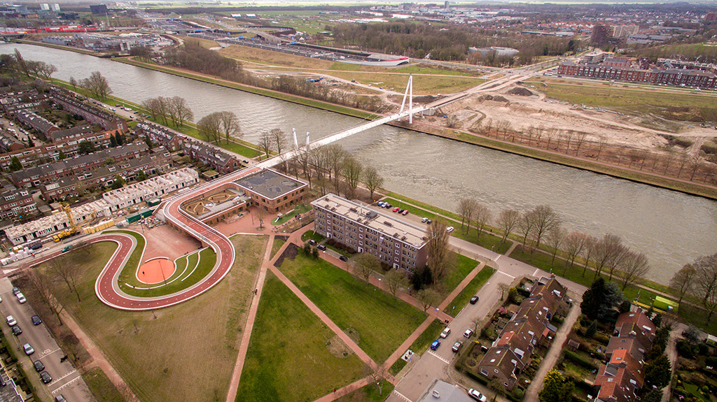 Dafne Schippersbrug door NEXT Architects. Beeld: Maurice Iseger