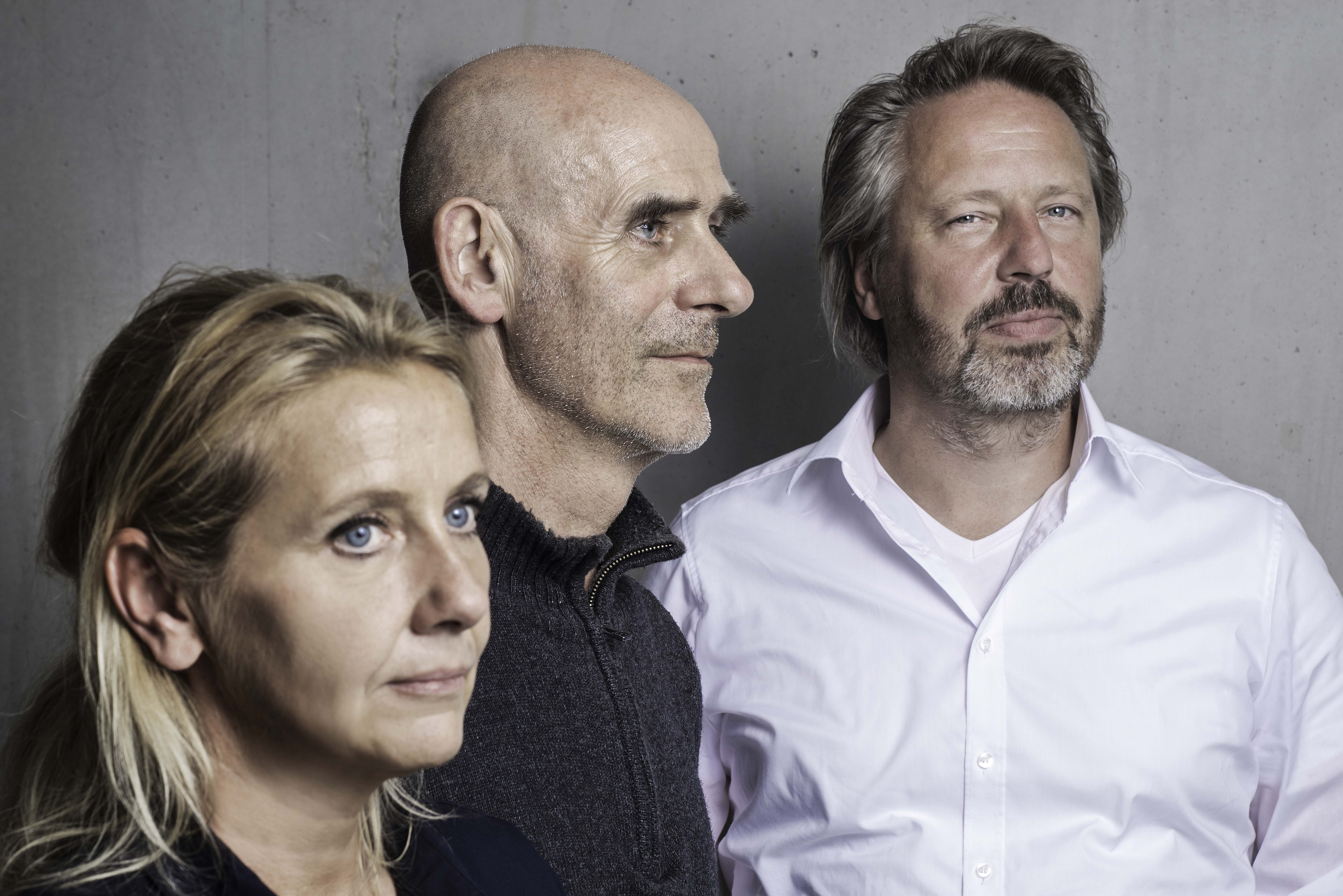 Ilona van Alphen, Ben Baudoin en Ed Bergers. Foto: Patrick Meis