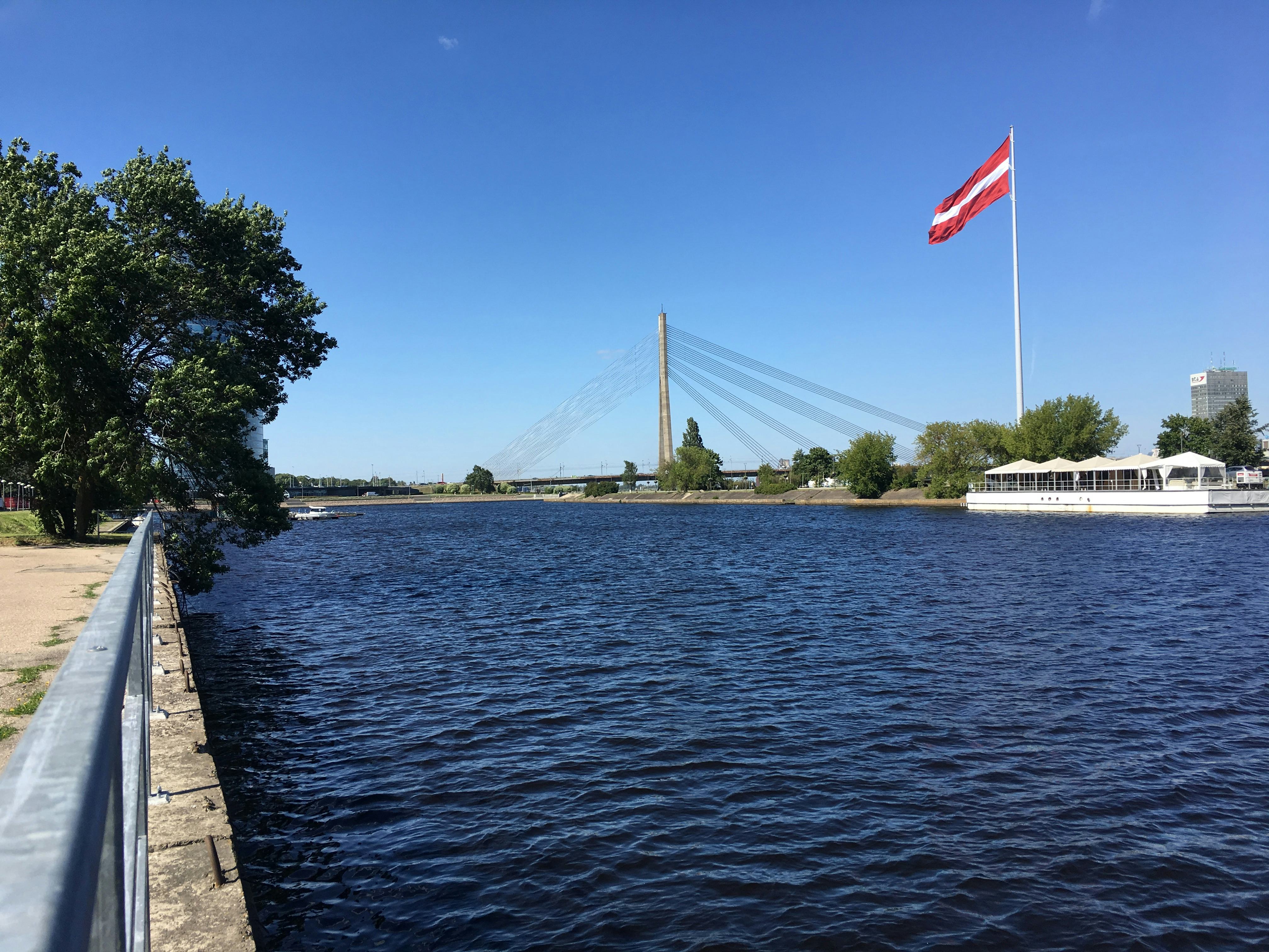 Zomerfoto: Infrastructuur in Riga