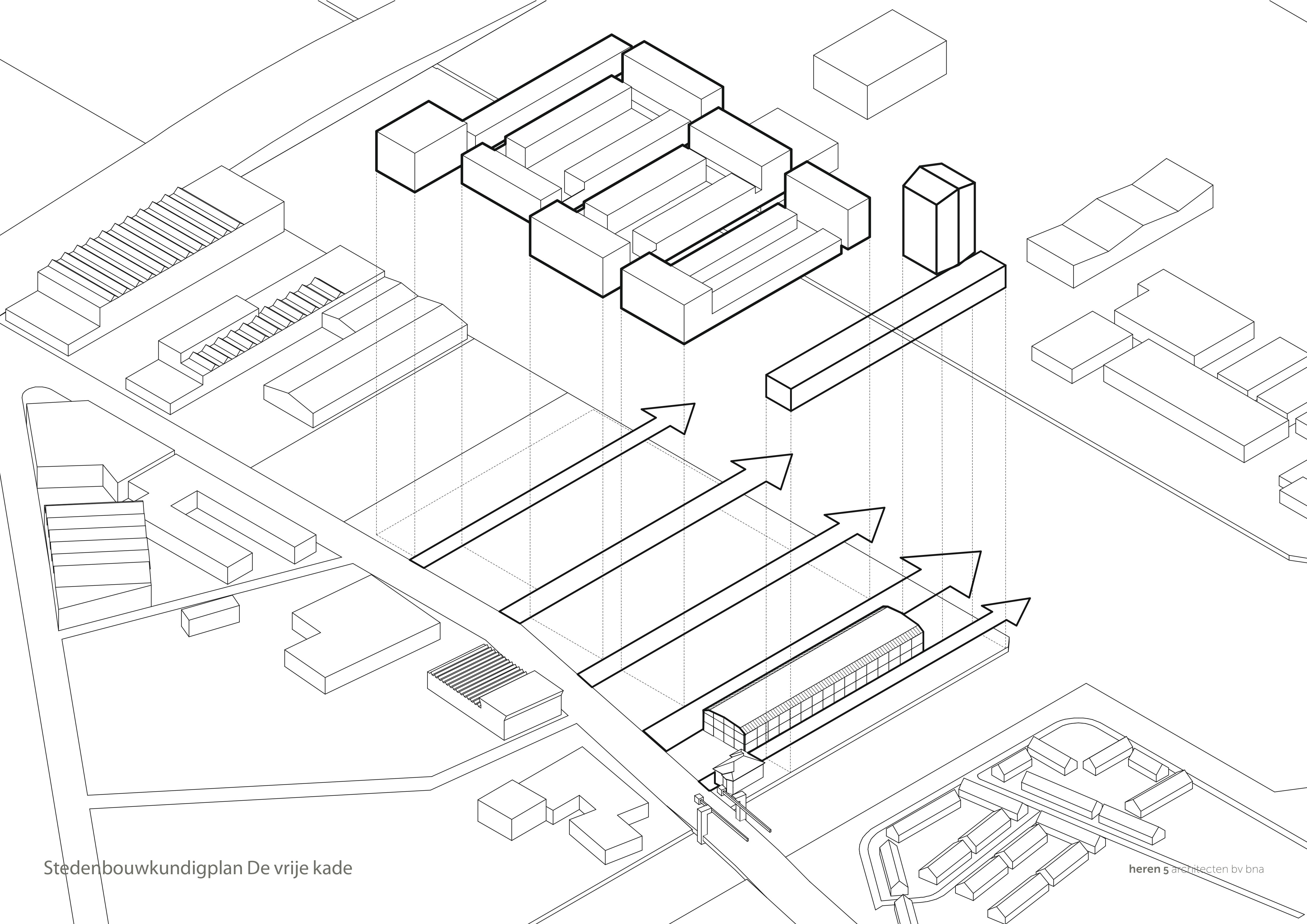 Tekening - Vrije Kade - Heren 5