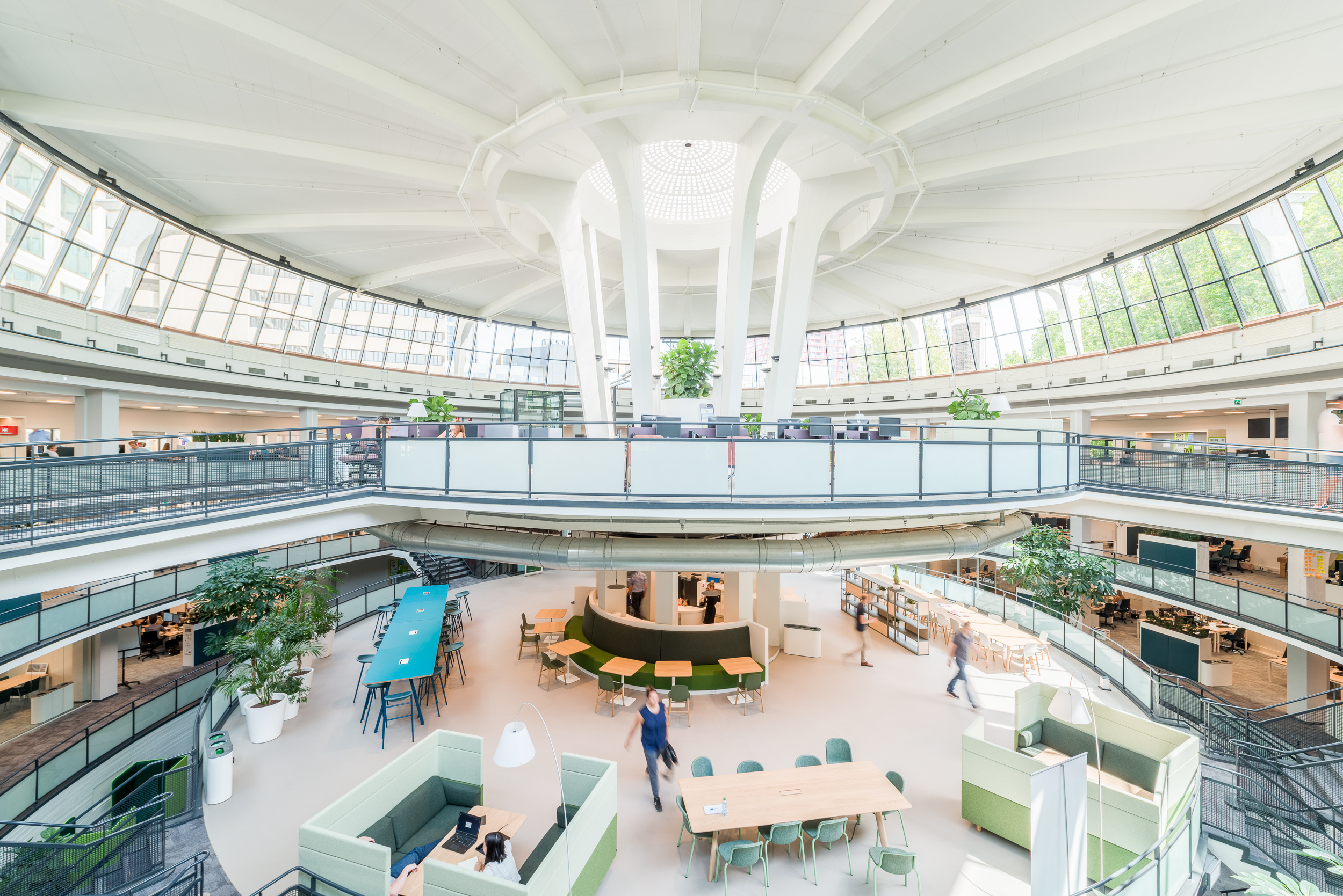 Groene hart, werkcafé 1e verdieping