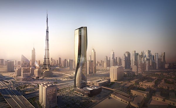 UNStudio en Werner Sobek creëren nieuw soort high-rise voor Dubai