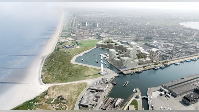 Oosteroever masterplan vogelperspectief