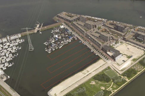 Kavel 124-II in Waterbuurt Oost, Steigereiland IJburg