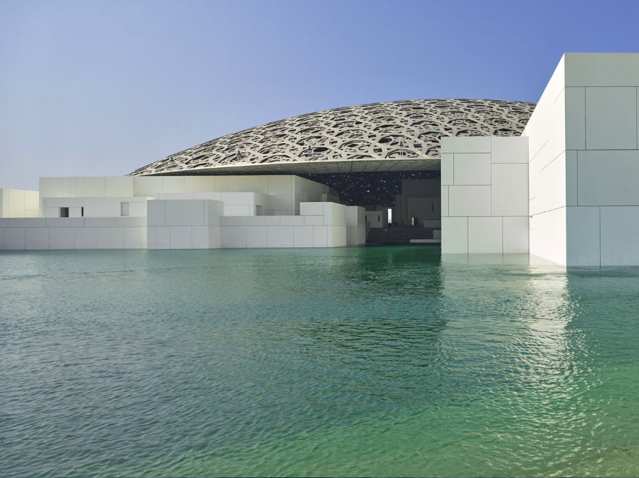 Regen van Licht - Louvre Abu Dhabi door Ateliers Jean Nouvel