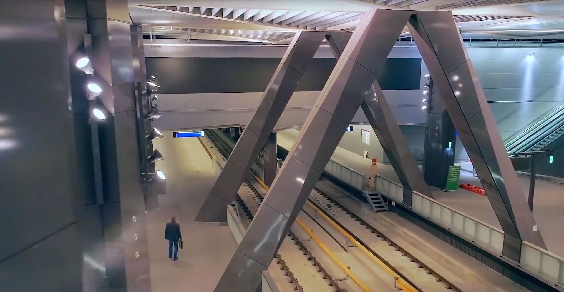 Metrostation Noord/Zuidlijn Amsterdam