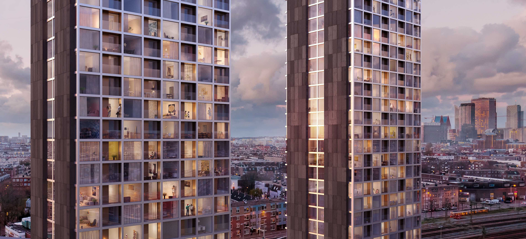 Waldorp Four Den Haag door Paul de Ruiter. 