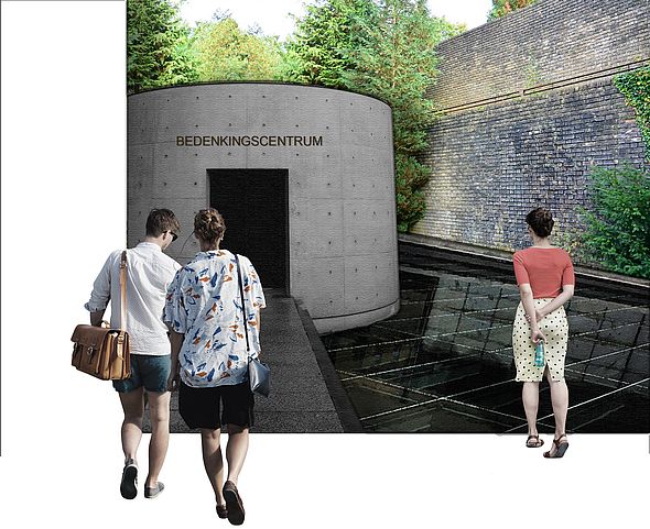 Rick Abelen van de TU/e won onlangs een prijsvraag voor een oplossing van de Muur van Mussert 