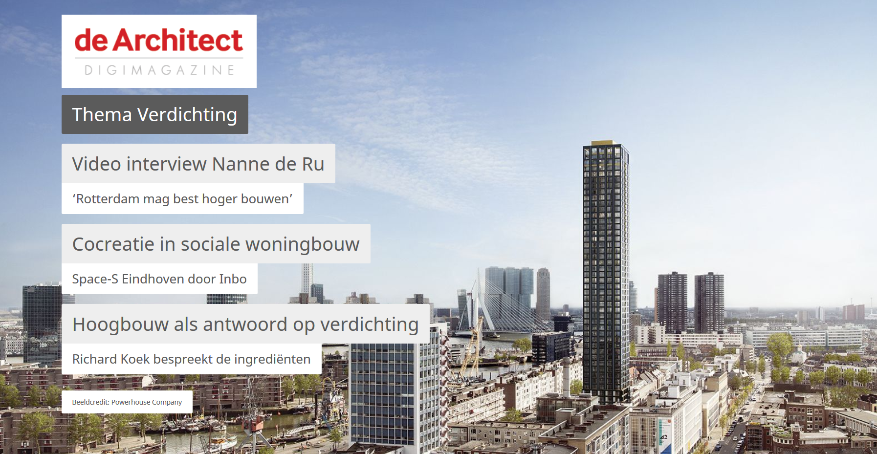 Cover Digimagazine Verdichting