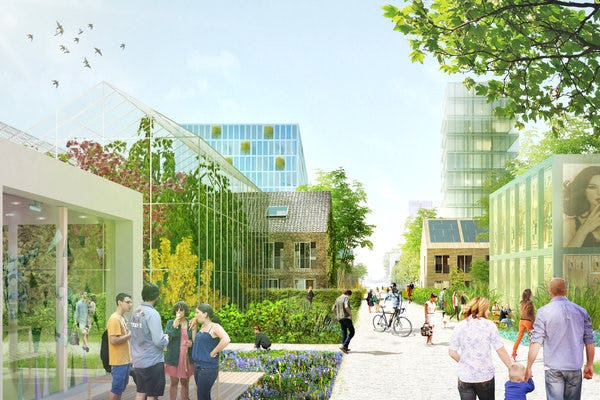 De Floriade 2022 krijgt een wijk met 600 huizen die instapklaar zijn zodra de Expo is afgelopen.