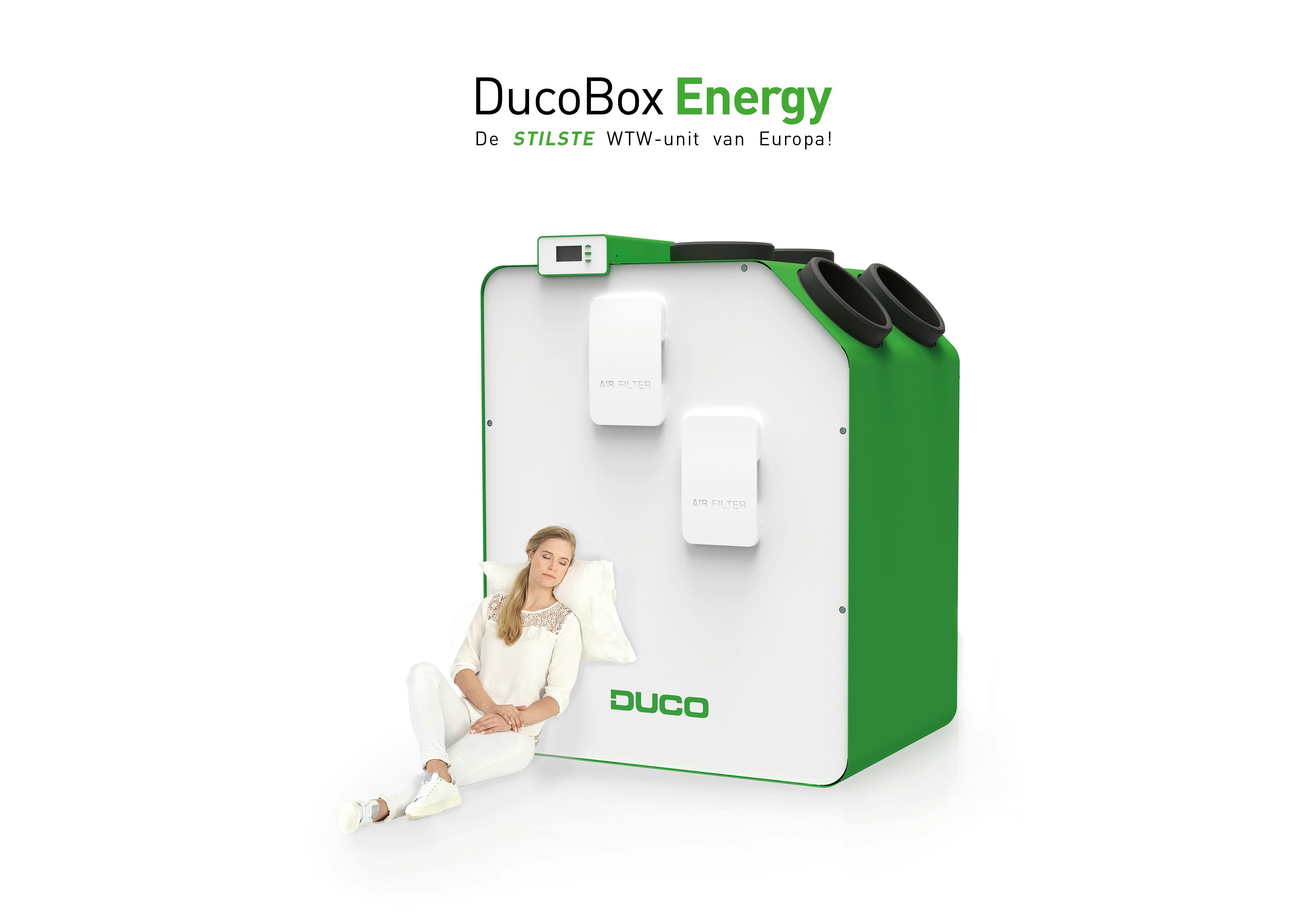 DucoBox Energy wereldprimeur in ventilatie