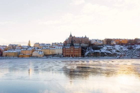 Stockholm in de winter