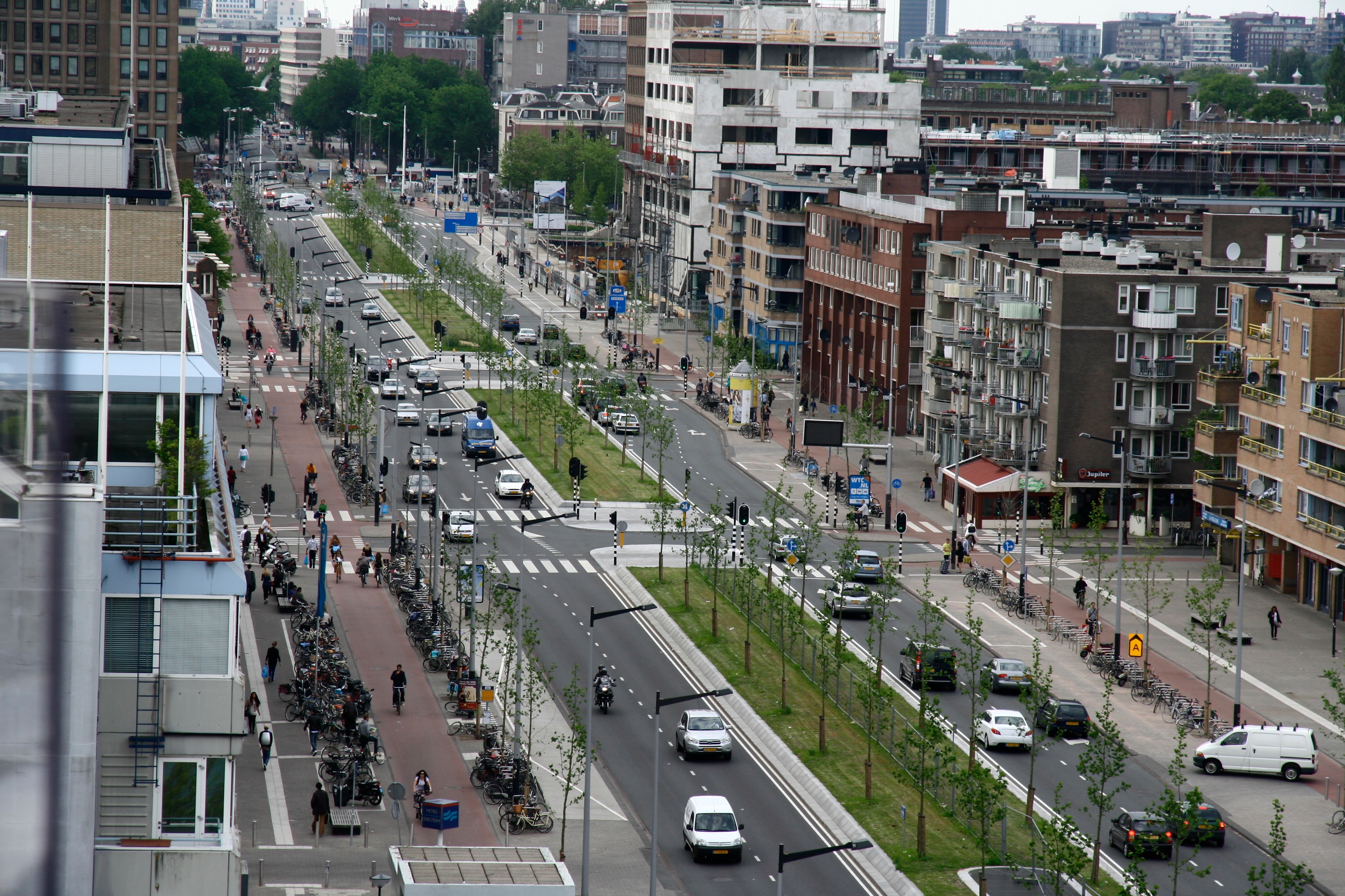 Wibautas, Amsterdam, 50 km zone