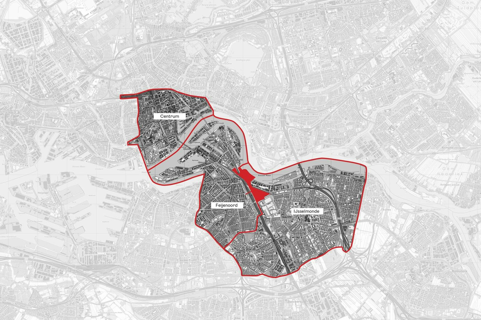 LOLA Landscape Architects ontwerpt landschap Feyenoord City Rotterdam