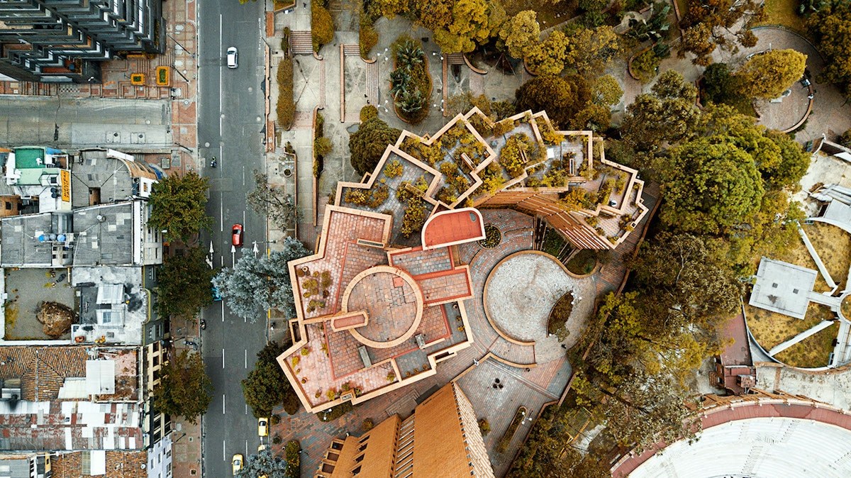 Bogotá van boven, beeld Camilo Monzón Navas