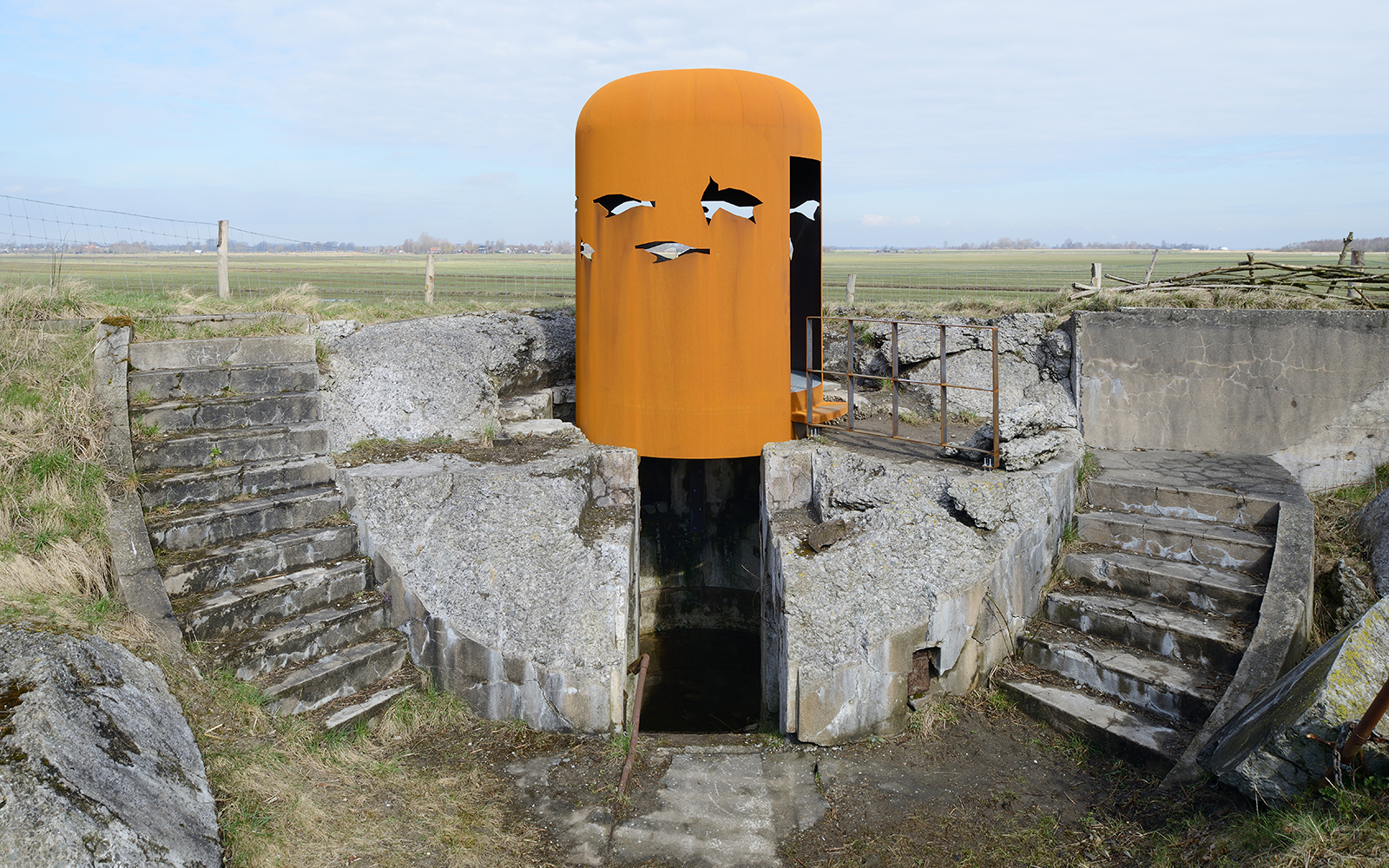 Kijkkoepel, Fort bij Krommeniedijk door BureauVanEig, beeld Allard van der Hoek